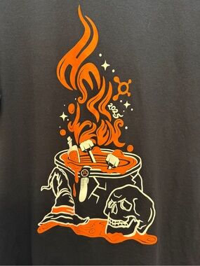 Orangetheory Black & Orange "Hell Week" Graphic T-Shirt for Halloween
